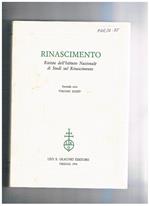 Rinascimento. Rivista dell'Istituto Nazionale di Studi sul Rinascimento seconda serie vol. 34°. Lorenzo Aragonese Lorenzo dè Medici as a Patron of Philosophy Bruno allo specchio. Filosofia e autobiografia nel '500 due nuove lettere del Bruni e il ritrovam