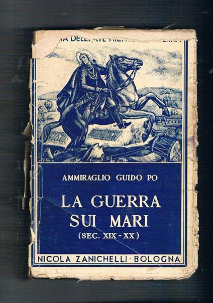 La guerra sui mari - Guido Po - copertina