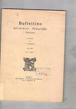 Bullettino dell'archivio paleografico italiano. n° 8 vol. V fasc. 1. Ristampa anastatica dell'edizione del 1949