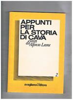 Appunti per la storia di Cava. Vol. II°