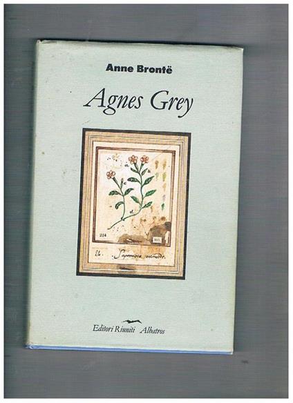 Agnes Grey - Anne Brontë - copertina