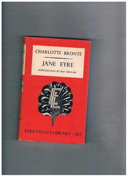 jane Eyre introduction by May Sinclair - Charlotte Brontë - copertina