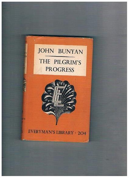 The Pilgrim's Progress - John Bunayn - copertina