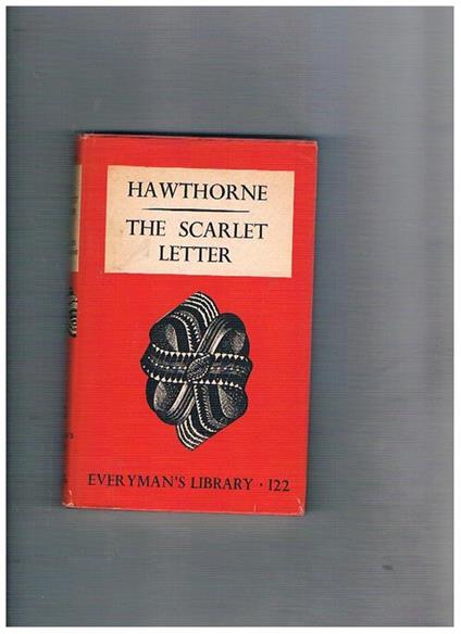 The Scarlet Letter - Nathaniel Hawthorne - copertina