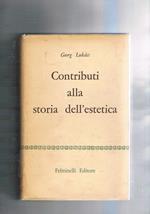 Contributi alla storia dell'estetica