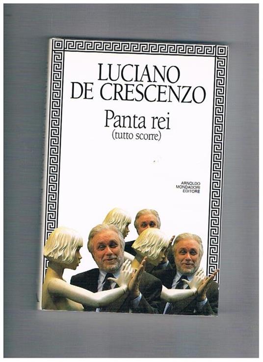 Panta rei - Luciano De Crescenzo - copertina