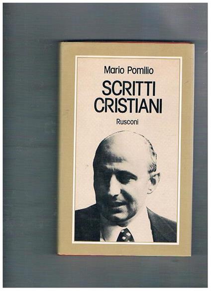 Scritti cristiani - Mario Pomilio - copertina
