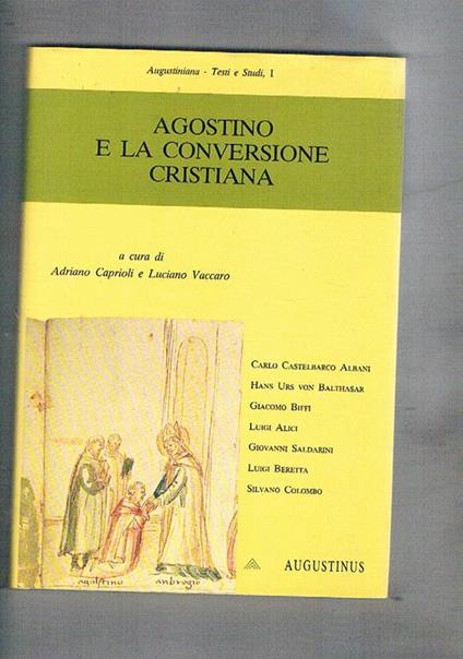 Agostino e la convesione cristiana - copertina