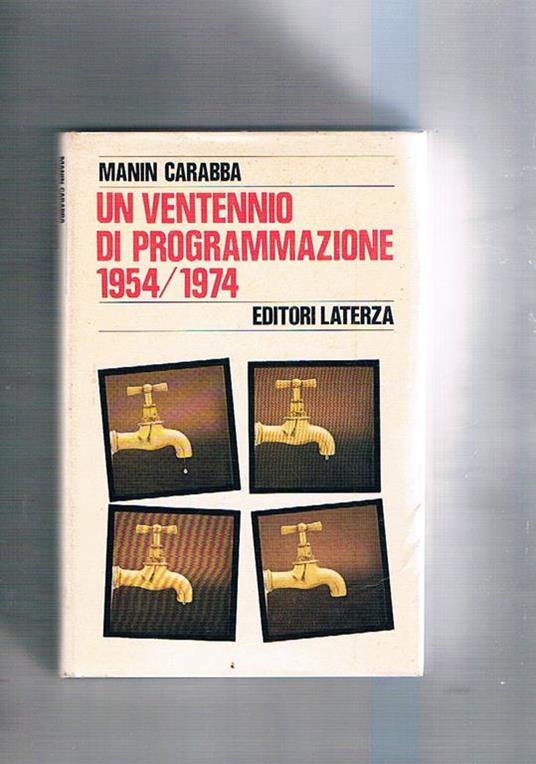 Un ventennio di programmazione 1954 1974 - Manin Carabba - copertina