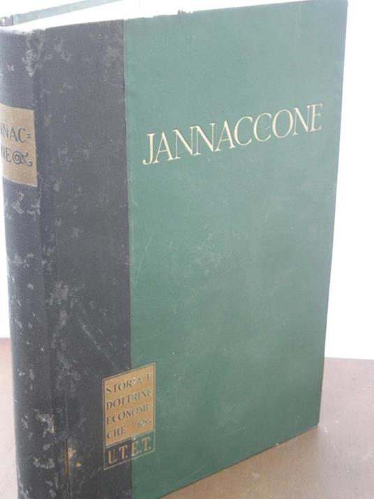 Moneta e lavoro. Vol. 1° della coll. Storia e dottrine economiche - Pasquale Jannaccone - copertina