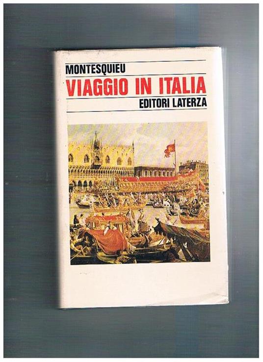Viaggio in Italia - Charles L. de Montesquieu - copertina