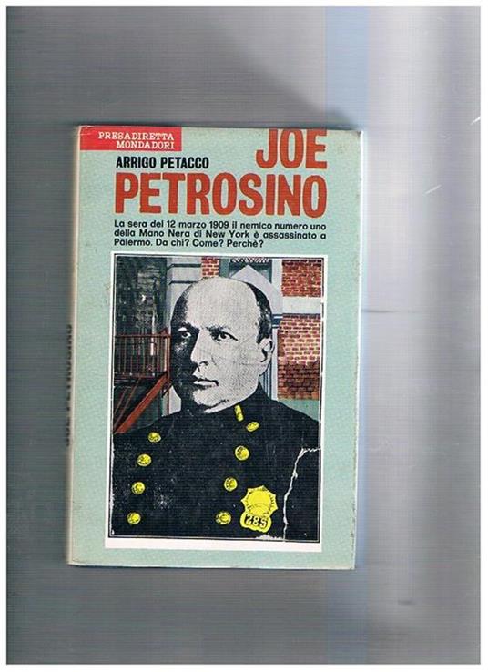 Joe Petrosino - Arrigo Petacco - copertina