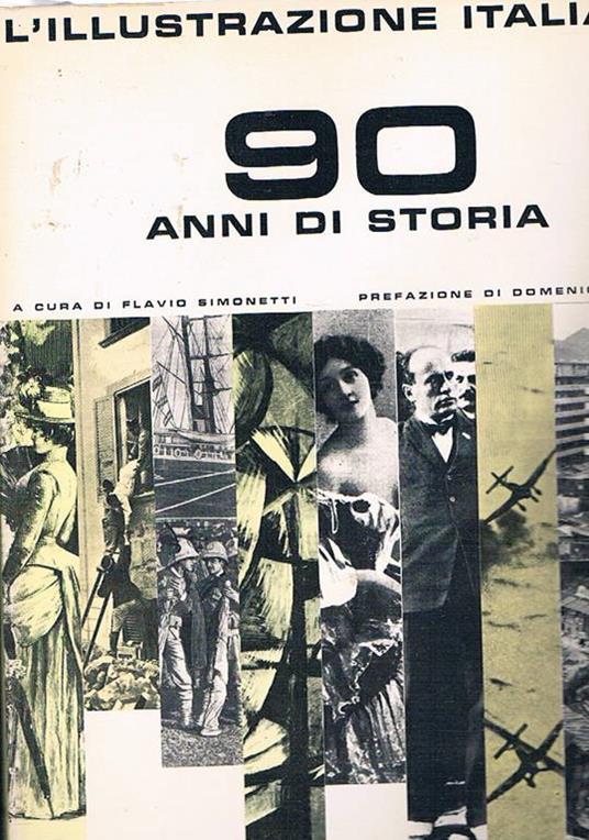 L' illustrazione italiana 90 anni di storia - copertina