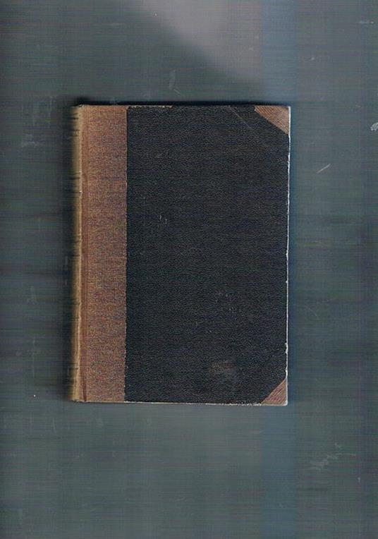 Lessings Werke. 11 opere legate in cinue volumi. In un volume vi sono due opere con la numerazione delle pagine consecutiva - copertina