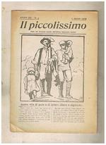 Il Piccolissimo, mensile edito dal comitato laziale dell'unione insegnanti italiani, disponiamo del numero 3 del 1 marzo 1919 (anno III)