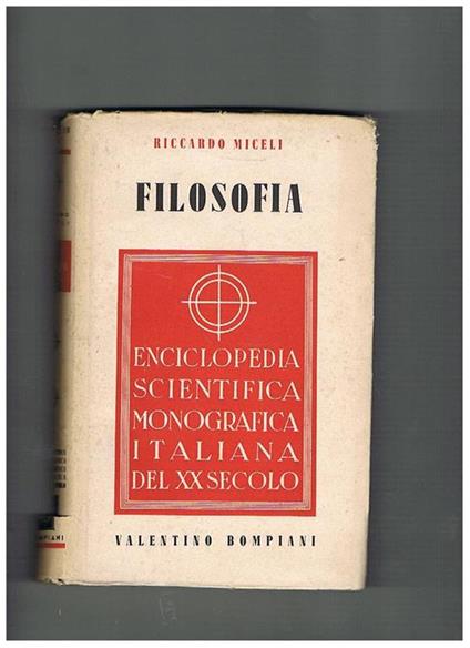 Filosofia - Riccardo Miceli - copertina