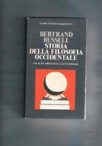 Storia della filosofia occidentale. Vol. II da Aristotele a San Tommaso. Traduz. di Luca Pavolini