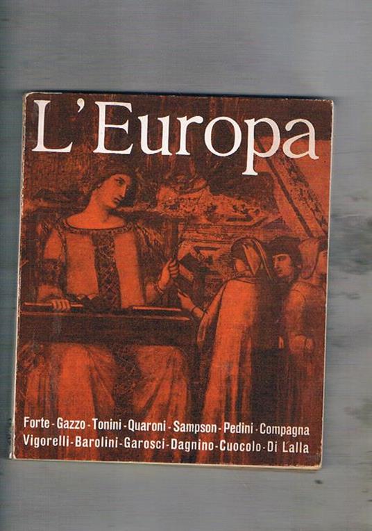 L' Europa settimanale n° 20/21 del 15 dett. 1980 Il nuovo governo Riequilibrio e rilancio Bonn-Mosca luci e ombre verso un'Europa più larga ecc - copertina