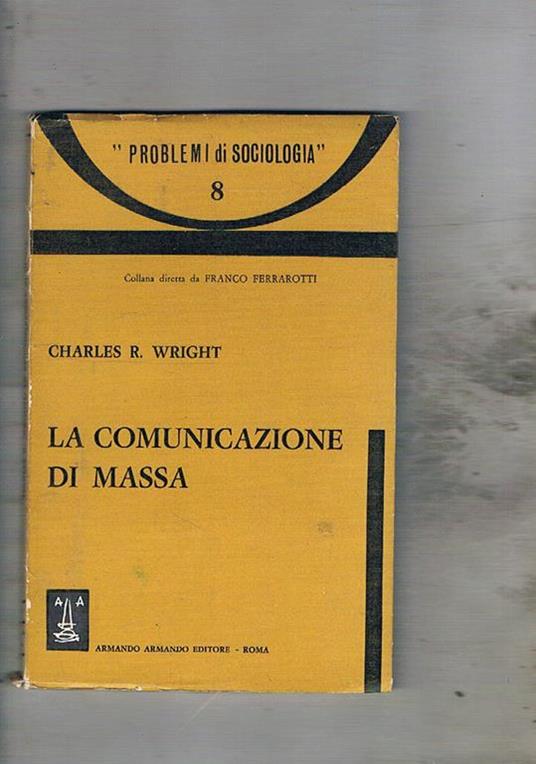 La comunicazione di massa - copertina