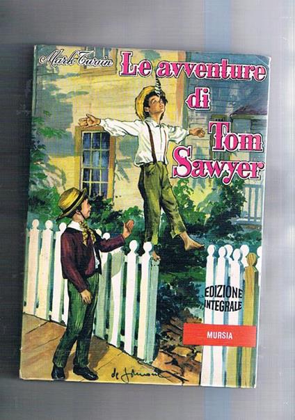 Le avventure di Tom Sawyer - Mark Twain - copertina