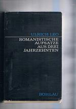 Romanistische aufsaetze aus drei jahrzehnten