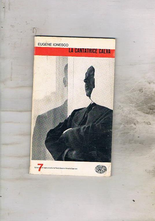 La cantatrice calva - Eugène Ionesco - copertina