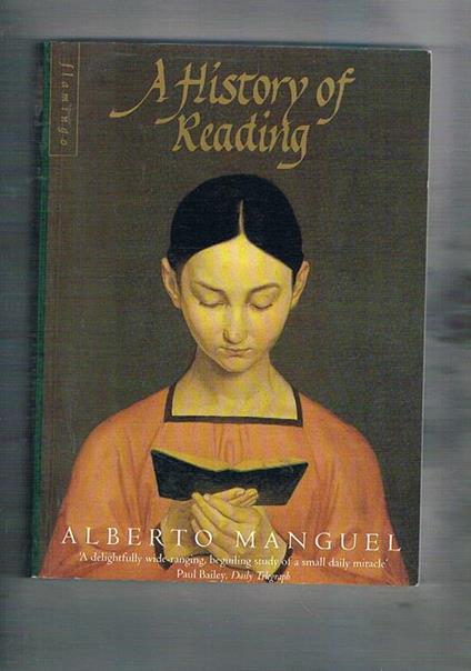 A history of reading - Alberto Manguel - copertina