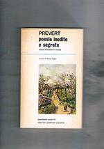 Poesie inedite e segrete. Testo francese a fronte