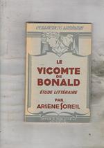 Le vicomte de Bonald étude littéraire