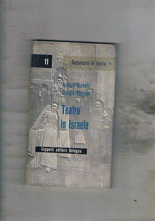 Teatro in Israele - Giorgio Richetti - copertina