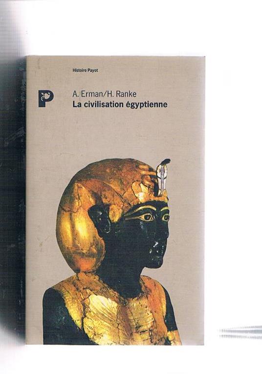 La civilisation égyptienne - Adolf Erman - copertina