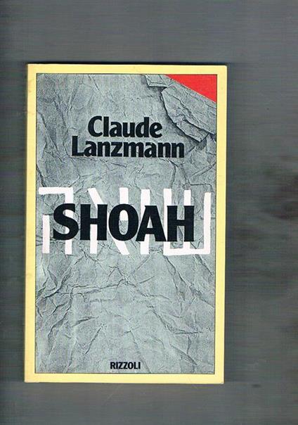 Shoa - Claude Lanzmann - copertina