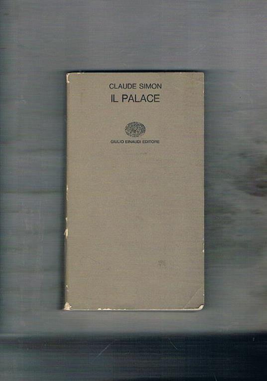 Il palace - Claude Simon - copertina