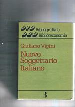 Nuovo soggettario italiano. Principi e schemi di catalogazione. Realizzato sotto gli auspici della Associazione Italiana Biblioteche