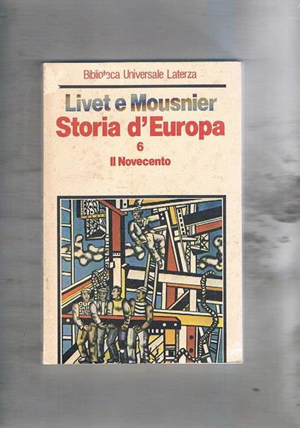 Storia d'Europa - Georges Livet - copertina