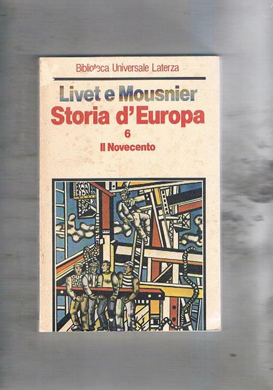 Storia d'Europa - Georges Livet - copertina