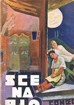 Scenario rivista mensile delle arti della scena n° 7 Lug. 1936. di C. Pavolini Petrili comico italiano Milano P. fucina del teatro Puck dopo le panatenee Miserocchi il teatro olimpionico di Berlino Valenti scenografia alla triennale ecc