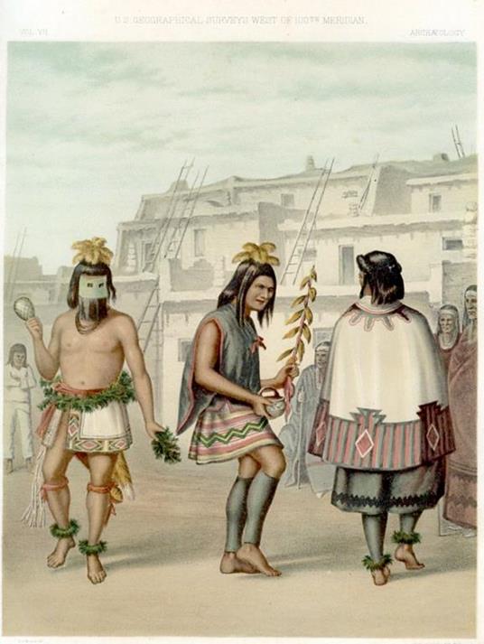 Report upon United States Geographical Surveys west of the One Hundredth Meridian. Published by authority of the Honorable the Secretary of War, in accordance with acts of Congress of June 23, 1874, and february 15, 1875. Vol. VII. Archeology - copertina