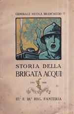 Storia della Brigata Acqui (17°. 18° reggimento fanteria). Dalle origini