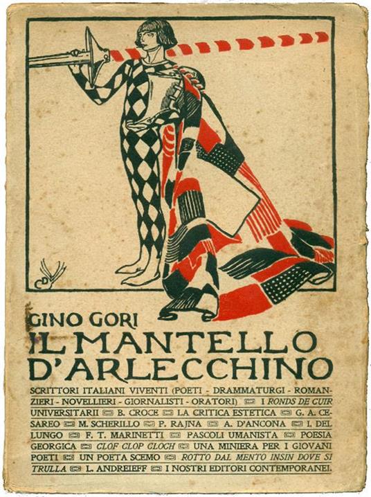 Il mantello d'Arlecchino - Gino Gori - copertina