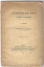 L' Italie en 1872, ses progrès et sa transformation