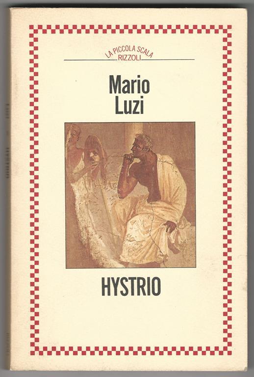 Hystrio - Mario Luzi - copertina