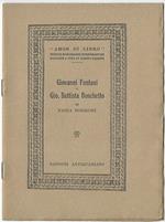 Giovanni Fontani e Gio. Battista Boschetto Contributo alla storia della tipografia pisana del secolo XVII