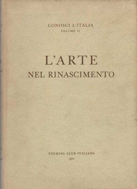 L' arte nel Rinascimento - copertina