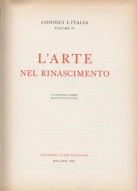 L' arte nel Rinascimento - 2