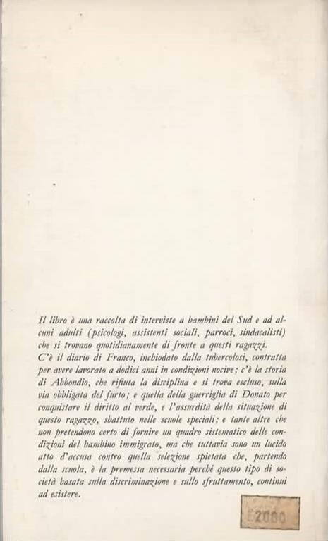 Il bambino che viene dal sud. A cura di Gaetano Sansone - 2