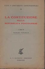 La costituzione della Repubblica Portoghese. A cura di Manlio Fancelli