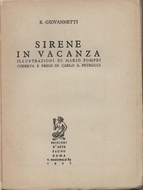 Sirene in vacanza - E. Giovannetti - 2