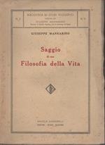 Saggio di una Filosofia della Vita