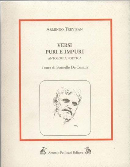 Versi puri e impuri. Antologia poetica. Presentazione, selezione e traduzione a cura di Brunello De Cusatis - Armindo Trevisan - copertina